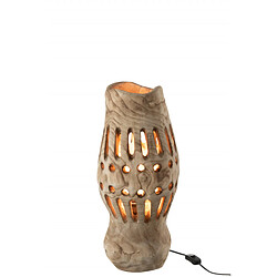 Dansmamaison Lampe Valerie Bois Naturel