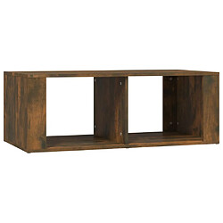 Maison Chic Table basse,Table Console Table d'appoint, Table pour salon Chêne fumé 100x50x36 cm Bois d'ingénierie -MN81506