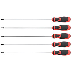 vidaXL Ensemble de tournevis Torx 5 pcs 300 mm