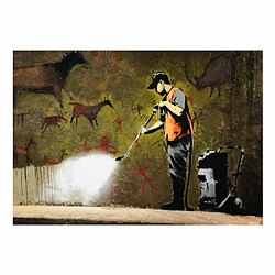 Paris Prix Papier Peint Banksy - Cave Painting 105 x 150 cm