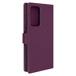 Avizar Housse Xiaomi 12 Pro Clapet Portefeuille Support Vidéo Violet