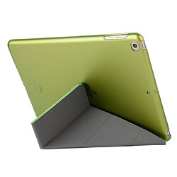 Acheter Wewoo Housse Étui Coque Etui à rabat en cuir avec texture de déformation horizontale pour iPad 10,2 pouces Vert