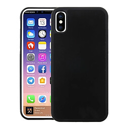 Wewoo Coque renforcée noir pour iPhone X TPU + PC Anti-Gravity Dropproof Étui de Protection Arrière de