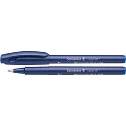 Schneider Topball 847 Stylo roller Pointe plastique 0,5 mm Bleu Lot de 10