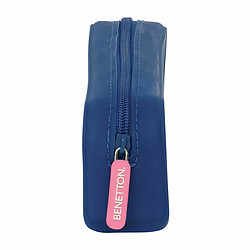 Avis Trousse d'écolier Benetton Cool Blue marine 18.5 x 7.5 x 5.5 cm