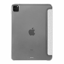 Momax Etui en PU avec support tri-pliure gris clair pour votre Apple iPad Pro 11 pouces (2021)