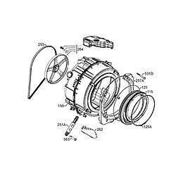 Avis Arthur Martin CUVE TAMBOUR SOUDEE COMPLETE REP 150