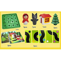 Acheter Universal Intelligent IQ Challenge Jeux de société Petit Chaperon Rouge Puzzle Jouets pour enfants Anglais