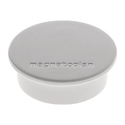 Aimant Premium D. 40 mm gris MAGNETOPLAN (Par 10)