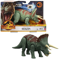 Mattel - Jurassic World - Figurine Triceratops - 23 x 12 cm