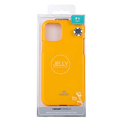 Acheter Wewoo Coque Souple JELLY TPU anti-choc et anti-rayures pour iPhone 11 Pro Jaune