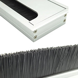 Avis Wewoo Boîte de filetage de de fil d'aluminium en aluminium antipoussière de 8x16cm avec la brosse