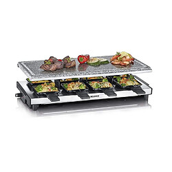 Avis Appareil à raclette 8 personnes 1500w + pierre à griller - rg2374 - SEVERIN