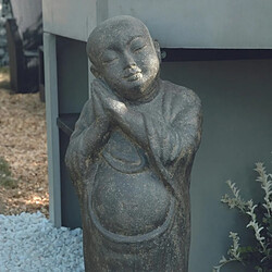 Jardinex Statue jardin jeun... 80 cm - Gris anthracite