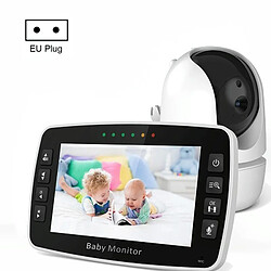 Babyphone Camera Vision Nocturne Écran 4.3 Pouces Audio Bidirectionnel 16H Autonomie EU Plug YONIS