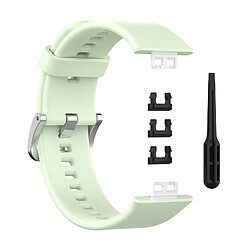 Bracelet De Montre En Silicone Souple Pour Montre Huawei Fit TIA-B09 TIA-B19 Vert