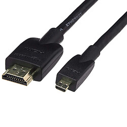 Basics Câble souple micro HDMI vers HDMI de 1,8 m