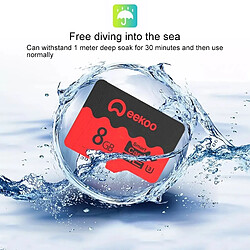 Acheter Wewoo Carte Micro SD mémoire 8 Go CLASS 10 TF (Micro SD), version universelle