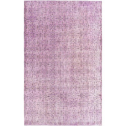 Vidal Tapis de laine 300x180 rose Ultra Vintage