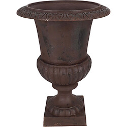 Esschert Design Vase Médicis en fonte Hauteur 66 cm.