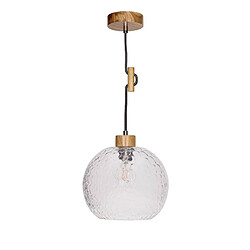 EPIKASA Suspension Svea, Marron, Verre, 24x24x100 cm