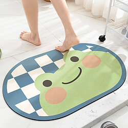 LUUCOZK Tapis de bain antidérapants, absorbants, à séchage rapide, décoration de salle de bain, motif 12-40x60cm