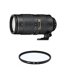 NIKON AF-S 80-400MM F4.5-5.6G ED VR + HOYA UX UV 77mm Filter