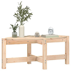 Acheter Maison Chic Table basse,Table Console Table d'appoint, Table pour salon 87x48x35 cm Bois massif de pin -MN57797