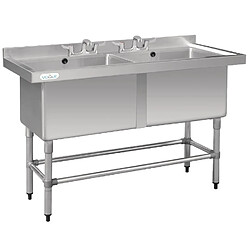 Plonge Inox à Batteries de Cuisine - Gamme 600 - Vogue