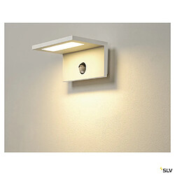 Avis Applique extérieure SLV ANGOLUX SENSOR, blanc, LED, 9,8W, 3000K, IP44, détecteur de mouvements