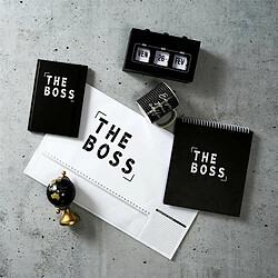 Paris Prix Carnet de Notes A5 The Boss 21cm Noir pas cher