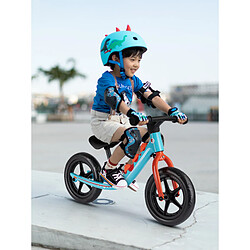 Micro Balance Bike Dino 3D Aqua pas cher