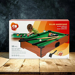 Color Baby Billard de table Colorbaby 51 x 9 x 31 cm (2 Unités) pas cher