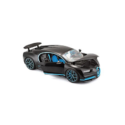 Avis BBURAGO Véhicule de collection en métal Bugatti Chiron noire a l'échelle 1/18eme