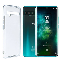 Visiodirect Coque de protection souple silicone transparente pour TCL 10 Pro 6.47"