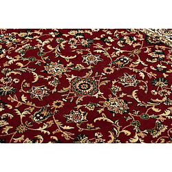 RUGSX Tapis ROYAL ADR ovale modèle 1745 bordeaux 200x290 cm pas cher