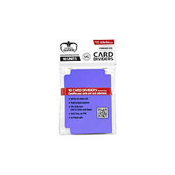 Ultimate Guard - 10 intercalaires pour cartes Card Dividers taille standard Violet