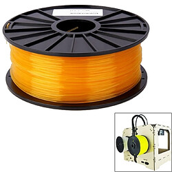 Wewoo Filaments d'imprimante 3D transparents PLA 3,0 mmenviron 115 m Orange 