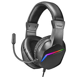 ? Casque Gaming Bandeau Mars Gaming Mh122-Jack 3,5Mm Câble 180Cm Noir