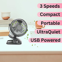 Acheter Ventilateur de bureau Usb Portable Tilz 4 pouces