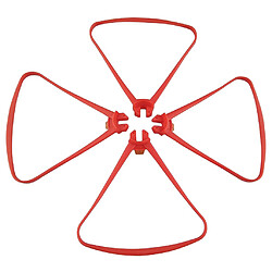 4 pièces hélice protéger la couverture de l'anneau pour syma x8sw x8sc x8sg x8 pro rouge