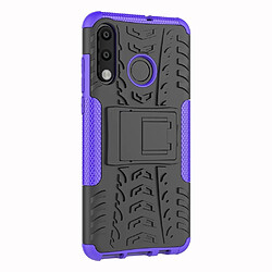 Wewoo Housse Étui Coque antichoc TPU + PC pour Huawei P30 Lite / Nova 4eavec support Violet