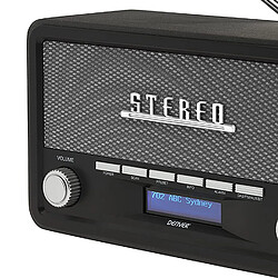 Denver Electronics DAB-18 DARK-GREY Radio portable 2x2W - Personnel Analogique et numérique - Radios portables, DAB+,FM