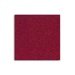 TOGA Flex thermocollant à paillettes - Rouge - 30 x 21 cm