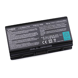 vhbw Batterie compatible avec Toshiba Satellite Pro L40, L40-159, L40-15A, L40-15C, L40-15D, L40-15E ordinateur portable (4400mAh, 10,8V, Li-ion)