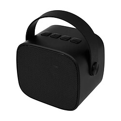 PARTY Enceinte Bluetooth 5.1 avec 2 Micro karaoké Sans Fil Modèle Party Btmic 15W Noir