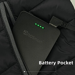 Acheter SANAG Batterie Pour Gilets Chauffantes , Banque D'Alimentation Rechargeable Usb 10000Mah Pour Gilet Chauffant