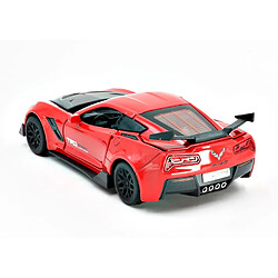 Avis Universal Moulée sous pression 1: 32 Corvette Supercar Modèle Voiture Alliage Voiture Simulation Retraite Véhicule Cadeau Enfant Jouet de voiture(Rouge)