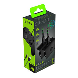 Stealth Pack double batterie SX-C10 pour manette XBOX ONE + câble de charge - 20h d'autonomie – NOIR pas cher