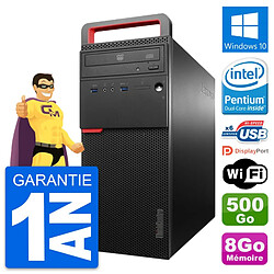 PC Tour Lenovo ThinkCentre M700 Intel G4400 RAM 8Go Disque 500Go Windows 10 Wifi - Occasion